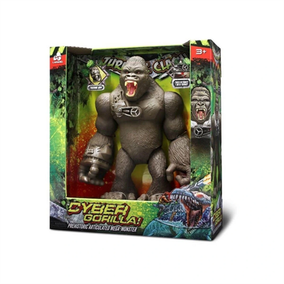 37108  Jurassic Clash  Canavar Siber Goril Figürü