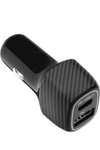 38W USB Type-C Girişli Oto Çakmaklık Araç İçi Hızlı Şarj Çakmaklık Şarj Aleti