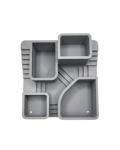 3D Baskı Sukulent ve Kaktüs Saksı Seti Çok Katlı Tasarım Şık Ev Ofis Dekoru