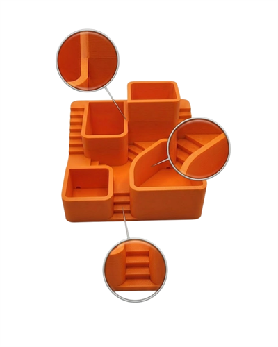 3D Kaktüs Saksı Seti Çok Bölmeli Modern Dekoratif Masaüstü Bitki Standı