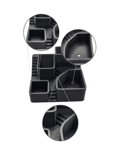 3D Kaktüs Saksı Seti Çok Bölmeli Modern Dekoratif Masaüstü Bitki Standı