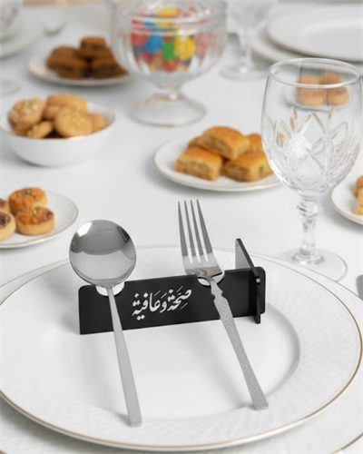 3D Özel Baskı 6’lı Kaşık Çatal Düzenleyici Dekoratif Stand