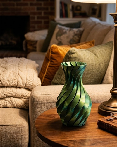 3D ÜRÜN SPİRAL VAZO