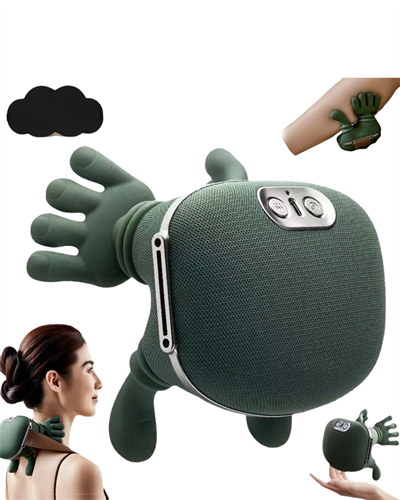 3D Yoğurma Boyun Masaj Cihazı Akıllı Ergonomik Tasarım Derin Kas Rahatlatıcı