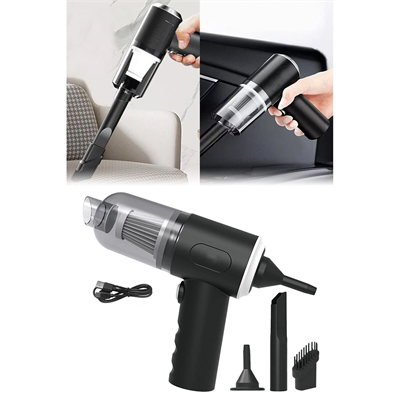 3in1 Çekme - Üfleme Oto-araç - Ev El Tipi Süpürge Usb Şarjlı Mini - Taşınabiliri Hs-22 Bx40