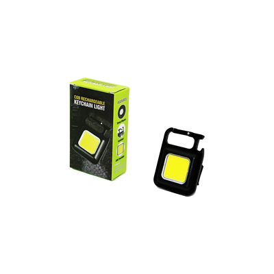 3ın1 Mıknatıslı Usb Şarjlı Fener - Anahtarlık - Pratik Kapak Açacak Bx40