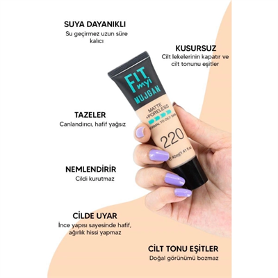 3lü Fit Myi Tüp Fondöten Seti