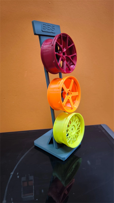 3’lü Jant Dekor Seti Masa Üstü ve Salon İçin Modern Spor Tasarım