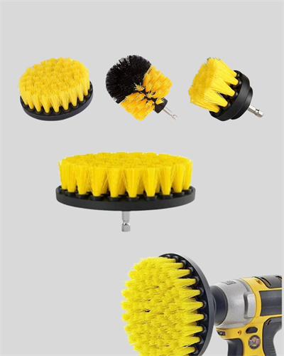 3’lü Matkap Temizlik Fırçası Seti – Banyo, Mutfak ve Araç Jantı İçin Etkili