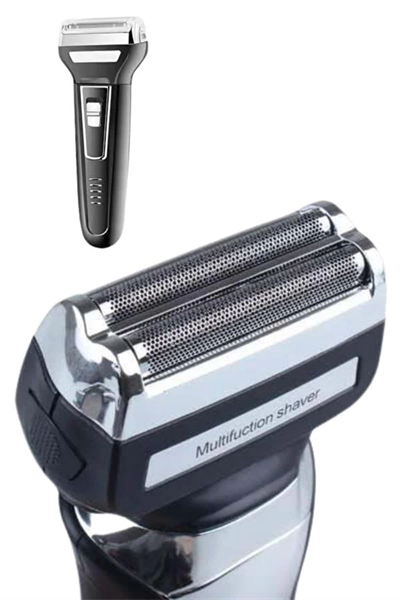 3lü Set Saç Sakal Kesme Traş Makinesi Burun Kılı Alma Tıraş Makinesi