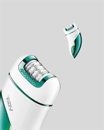 3ü 1 Arada Epilatör Su Geçirmez Metal Başlıklı LED Işıklı 90 Dakika Şarjlı