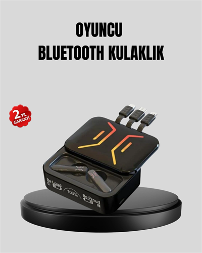 3’ü 1 Arada Kablolu ve Kablosuz Bluetooth 5.3 Kulaklık