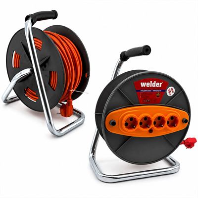 3x2.5mm 30mt Makaralı Uzatma Kablo Ct Welder Bx40