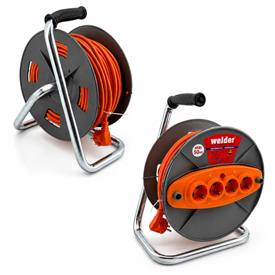 3x2.5mm 50mt Makaralı Uzatma Kablo Ct Welder Bx40