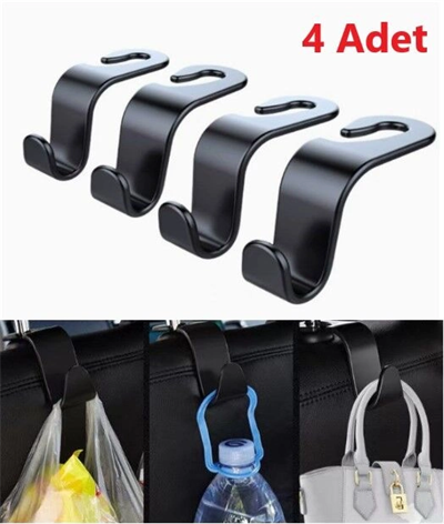 4  Adet Araba Koltuk Arkası Askı