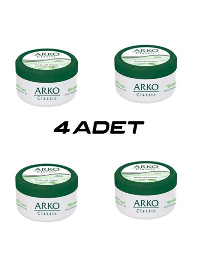 4 ADET ARKO CLASSİC NATUREL EL KREMİ 150ML (3936)