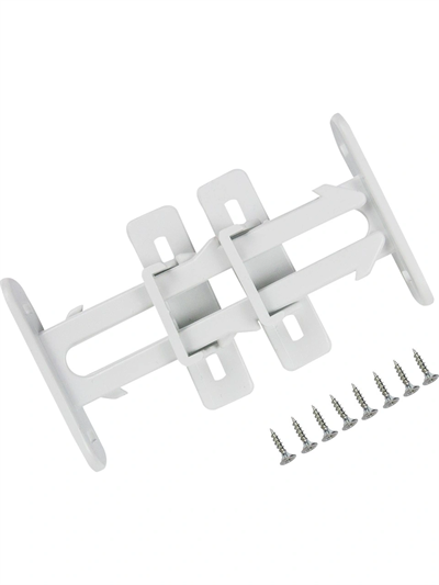 4 Adet Bebek Çocuk Koruma Kilidi - Dolap Çekmece Kilidi Sürgülü Kilit