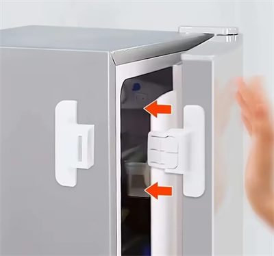 4 Adet Buzdolabı Çekmece ve Dolap Kapağı Çocuk Kilidi