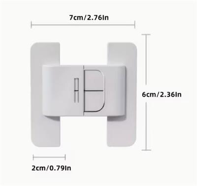 4 Adet Buzdolabı, Çekmece ve Dolap Kapağı Çocuk Kilidi (3936)
