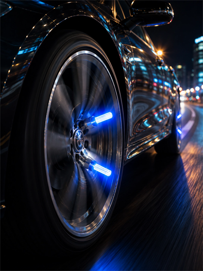 4 Adet LED Lastik Sibop Işığı Otomobil İçin Hareket Sensörlü