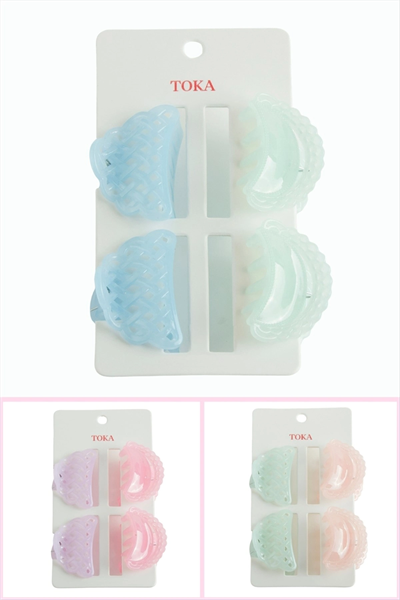 4 Adet Renkli Mandal Toka 4 cm