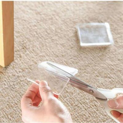 4 Adet Silikon Şeffaf Koltuk Mobilya Masa Beyaz Eşya Yazıcı Koruyucu Kaydırmaz Dayanıklı Pedler (3936)