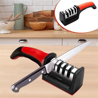 4 Aşamaları Kaymaz Taban Hızlı Bıçak Makas Bileme Aracı (3936)