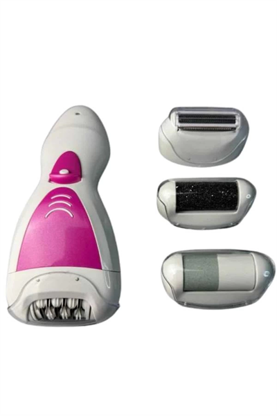 4 Başlıklı Bakım Cihazı Epilatör Tüy Alma Makinesi Topuk Törpüsü