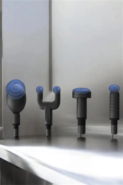 4 Başlıklı Darbeli Şarjlı Masaj Aleti Tabancası Kablosuz