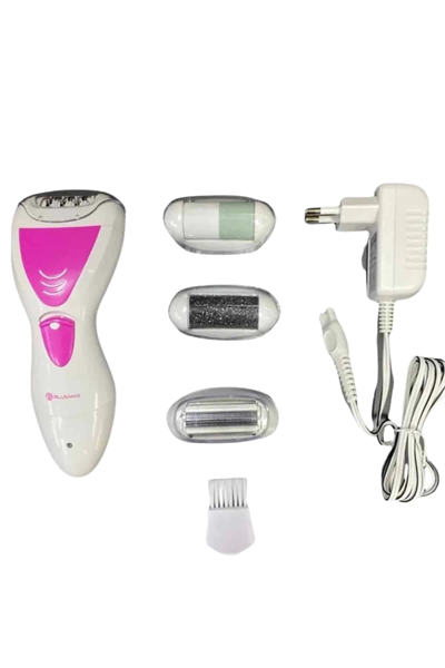 4 Başlıklı Lazer Öncesi Kısaltma Epilasyon Aleti Epilatör Çok Amaçlı