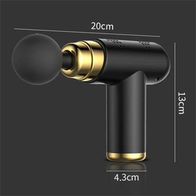 4 Başlıklı Usb Şarj Olabilen Masaj Tabancası Bx40
