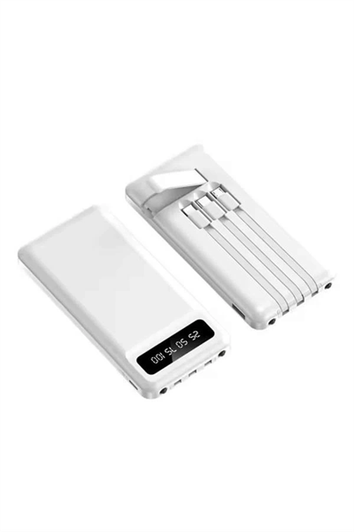 4 Çıkışlı 20.000 MAH Powerbank Taşınabilir Çoklu Giriş