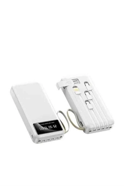 4 Çıkışlı 20.000 MAH Powerbank Taşınabilir Çoklu Giriş