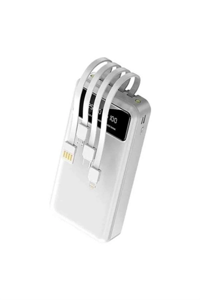 4 Çıkışlı 20.000 MAH Powerbank Taşınabilir Çoklu Giriş
