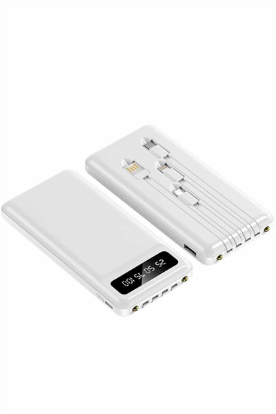 4 Çıkışlı 20.000 Mah Powerbank Uzun Pil Ömürlü Taşınabilir