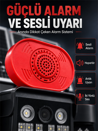 4 Farklı Kamera Modülü ile Aynı Anda Daha Geniş Alanları Görüntüleyebilen Akıllı Güvenlik Sistemi