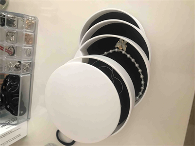 4 Katlı Dönebilen Silindir Takı Ve Makyaj Organizer Kutusu