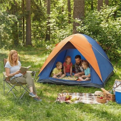 4 Kişilik Manuel Kurulum Gölgelikli Kamp Çadırı – Aile, Doğa, Piknik Ve Outdoor 200x200x135 Cm Bx40