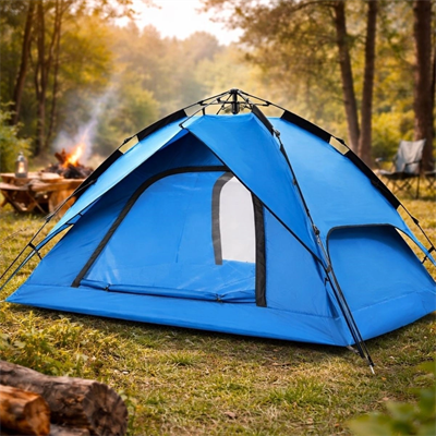 4 Kişilik Otomatik Kamp Çadırı – Çift Katmanlı, Suya Dayanıklı, Hızlı Kurulum Outdoor Aile Ve Doğa Çadırı 200x200x140 Cm Bx40