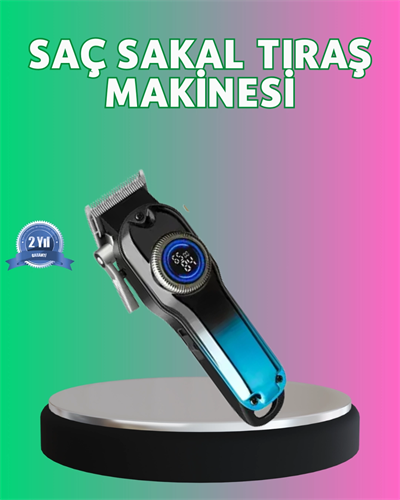 4 Limit Tarağı ve Ayarlanabilir Kesim Uzunluğu Saç Makinesi