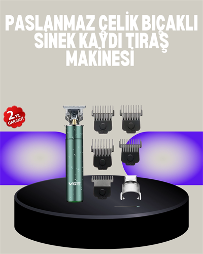 4 Limit Taraklı IPX5 Su Geçirmez Saç Kesme Makinesi