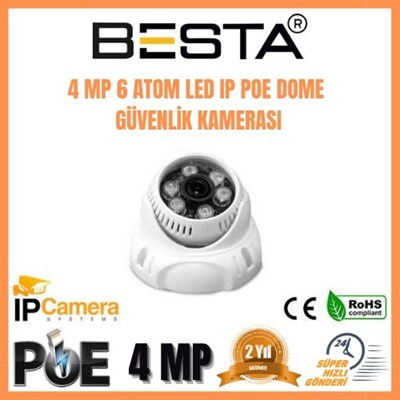 4 MP 5 İÇ MEKAN 5 DIŞ MEKAN KAMERALI IP POE Güvenlik Seti