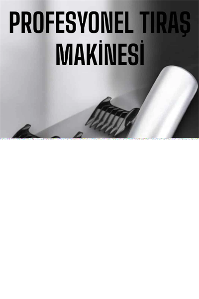 4 Taraklı Taşınabilir Profesyonel Saç ve Sakal Kesme Tıraş Makinesi