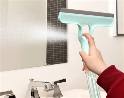 4 in 1 Spreyli Çek Çekli Camsil ve Fırça Aparatı