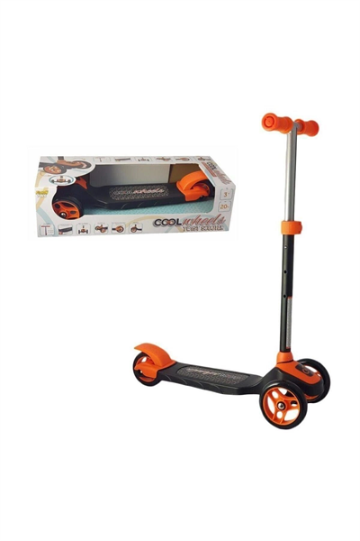 4 tekerlekli çocuk scooterı turuncu renk 3 yaş ve üzeri için uygun - Oyuncak - Scooterlar