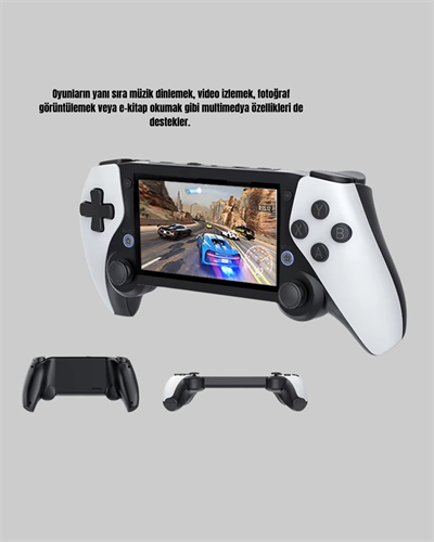 4.3 İnç Ekranlı Retro Oyun Konsolu – 64 GB Hafızalı, Şarjlı ve Multimedya Destekli