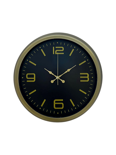40 Cm Metal Eskitme Vintage Duvar Saati
