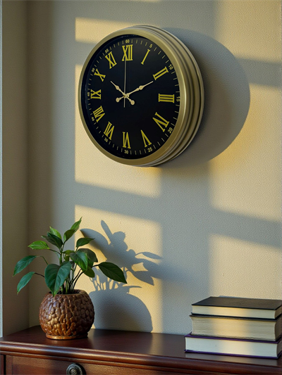 40 Cm Metal Vintage Roma Rakamlı Duvar Saati