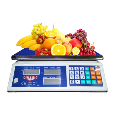 40 Kg Elektronik Terazi 2 Gr Bx40