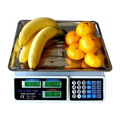 40 Kg Elektronik Terazi 2 Gr Bx40